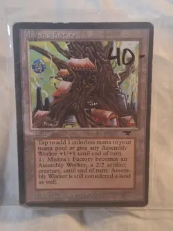 Antiquities Magic: The Gathering Mishra's Factory (Spring) LP-/MP+ - Image 1