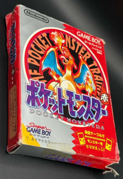 Pokemon Red Pocket Monsters Nintendo Game Boy Color Japanese Game Cartridge - Image 1