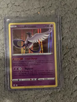 Pokemon Evolving Skies Galarian Articuno Holo Rare Card #63/203 - Image 1
