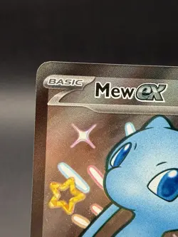 Pokemon Mew EX SV: Paldean Fates 216/091 Full Art Holo Shiny Ultra Rare - Image 2