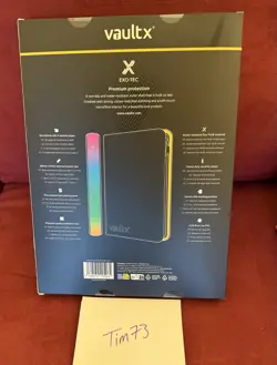 VaultX Binder 9 Pocket Exo-Tec Zip ME1 First Edition New Mega Evolutions - Image 2