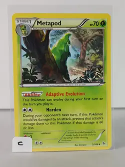 Metapod - Flashfire - 2/106 - Pokemon TCG - Uncommon - Image 2