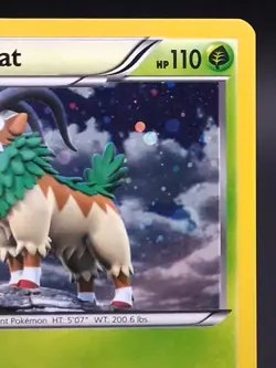Pokemon TCG Gogoat 19/146 XY Base Set Rare COSMOS HOLO Near Mint NM Card - Image 3