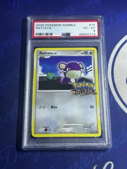 PSA 4 2009 Pokemon Rumble Rattata 15/16 - Image 1
