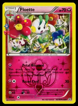 Floette Holo #RC18/RC32 Uncommon Pokemon Generations: Radiant Collection NM - Image 1