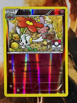 Floette Reverse Holo League Promo #102/162 XY Breakthrough Pokemon TCG - Image 2