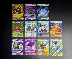 Pokemon Full Art English 11 Card Lot Ascended Heroes & Mega Evolution - Image 1