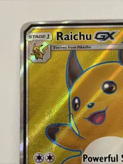Raichu GX SM90 Sm Holo Pokemon TCG LP - Image 2