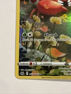 Paras GG32/GG70 Crown Zenith: Galarian Gallery Holo Pokemon TCG NM - Image 5