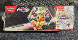 Pokemon TCG Scarlet & Violet Prismatic Evolutions Surprise Box Factory Sealed - Image 1