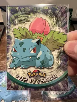 Pokemon Bulbasaur #01 Ivysaur #02 Venusaur #03 1999 Topps TV Series 1 Blue Label - Image 4