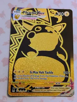 Pokemon Pikachu TCG Lost Origin VMAX Gold Holo Card TG29/TG30 2022 NM! - Image 1