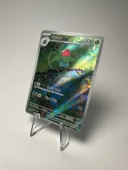 Pokemon 151 Ivysaur Full Art Illustration Rare Holo #167/165 SV151 TCG - Image 2