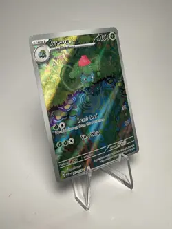 Pokemon 151 Ivysaur Full Art Illustration Rare Holo #167/165 SV151 TCG - Image 3