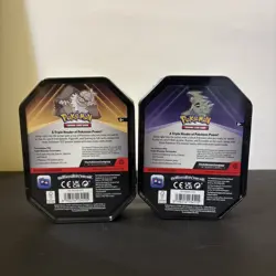 Two (2) TCG Pokemon Factory Sealed Tins | Triple Whammy Tyranitar, and Slaking - Image 2