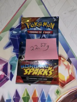 HEAVY! 22.55g Surging Sparks Pokemon TCG Booster Pack - Image 2