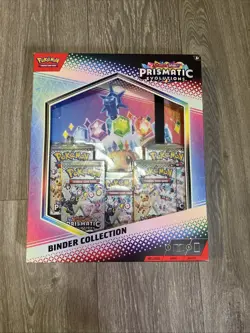 Pokemon TCG: Scarlet & Violet Prismatic Evolution Binder Collection Sealed🔥 - Image 1
