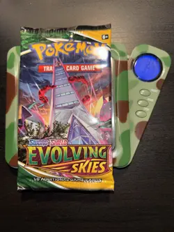 21.7g HEAVY Evolving Skies Booster Pack Sword & Shield Pokemon New/Sealed - Image 1