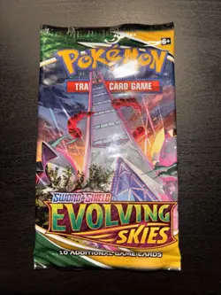 21.7g HEAVY Evolving Skies Booster Pack Sword & Shield Pokemon New/Sealed - Image 2