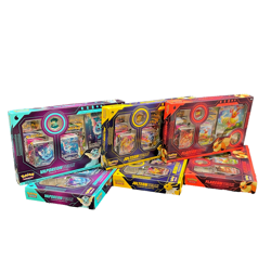 Lot of (6) Pokemon TCG Jolteon Flareon Vaporeon VMAX Premium Collection Boxes - Image 1
