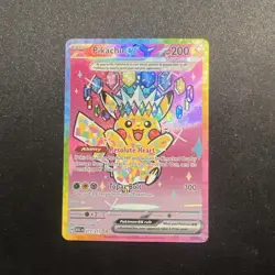 Pikachu EX SIR Pokemon 277/217 Ascended Heroes English - Image 1