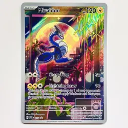 Pokemon TCG - Miraidon SVP 013 Black Star Promo Scarlet & Violet Base Set NM - Image 1