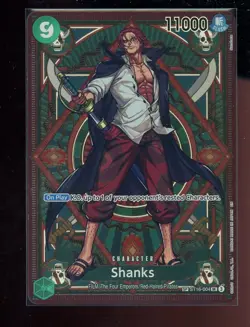 One Piece English OP11 Shanks Special Alternate Art Super Rare #004 - Image 1