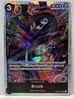 Brook EB01-046 SR - One Piece Tcg English Card Game Near Mint - Image 1