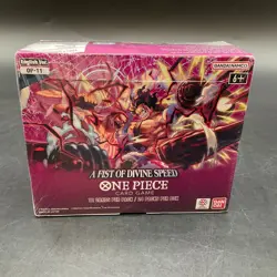 One Piece TCG OP-11 English A Fist Of Divine Speed Booster Box SEALED - Image 1