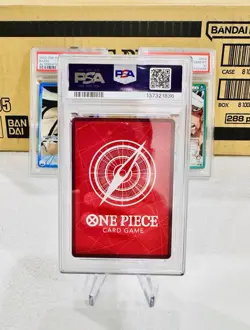 OP-01 Alternate Art #003 Monkey D Luffy Pre-Errata Wave 1 Alpha One Piece PSA 10 - Image 2