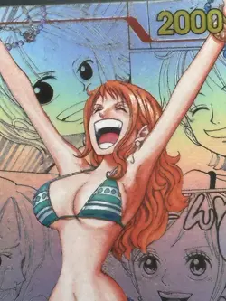 2024 One Piece The Best Premium Booster Nami Manga Art R BGS 9.5 - Image 2