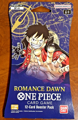 NEW One Piece Romance Dawn English OP-01 Sleeved Sealed Blister Pack - BRAND NEW - Image 1