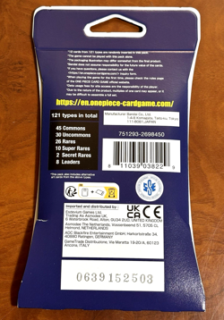 NEW One Piece Romance Dawn English OP-01 Sleeved Sealed Blister Pack - BRAND NEW - Image 3