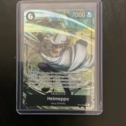 Helmeppo OP11-092 A Fist of Divine Speed Alternate Art Foil SR Character - Image 1