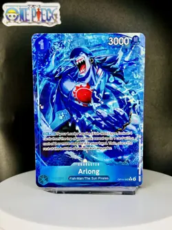 One Piece Card Game 🏴‍☠OP14-042 Arlong RARE NM Alt Art Foil ENGLISH - Image 1