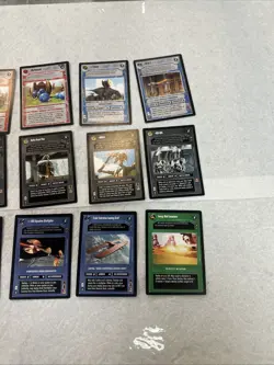 Star Wars 25-Card Theed Palace 2001 Common uncommon Near-Mint Lot - Image 4