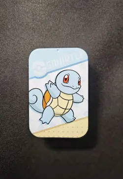 Pokemon Squirtle Damage Counter Container Box Case Holder for TCG Cards JL89 - Image 1
