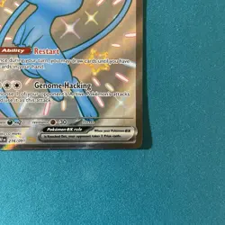 Pokemon TCG Mew EX Full Art Shiny Rare Holo Card 216/091 Paldean Fates - Image 4
