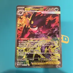 Mega Gengar EX 284/217 ASC Full Art Foil 350 HP 230 Attack Pokemon Card - Image 1
