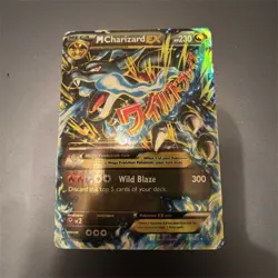 Pokemon M Charizard EX Ultra Rare Holo 69/106 Flashfire Mega Evolution Card - Image 1