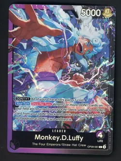 Monkey D. Luffy OP09-061 One Piece Card Game ST26 Starter Deck Leader #11 - Image 1