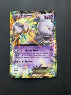 Pokemon Card - Mewtwo EX - XY183 - Black Star Promo - 2016 - Image 1