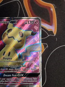 Pokemon Mimikyu GX Full Art Ultra Rare 206/214 SM-Lost Thunder Holo Card - Image 5