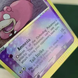NM Reverse Holo Slowpoke 45/95 EX Team Magma vs Team Aqua Nintendo Pokemon Card - Image 3