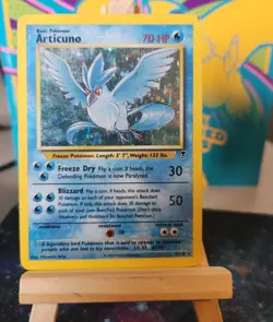 Pokemon TCG Articuno Legendary Collection Holo Rare Card 2/110 MP Condition - Image 1