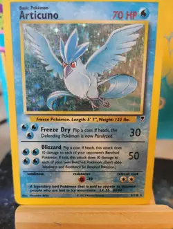 Pokemon TCG Articuno Legendary Collection Holo Rare Card 2/110 MP Condition - Image 2