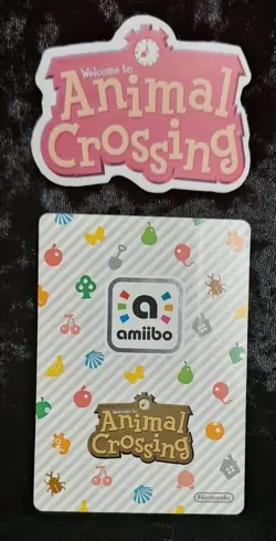 Animal Crossing Nintendo Amiibo Card Tom Nook #002 Foil Authentic - Image 2