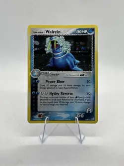 Team Aqua's Walrein - 6/95 - Pokemon Ex Team Magma Team Aqua Holo Card LP/NM - Image 1