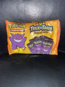 Pokemon Trading Card Game 2022 Trick or Trade BOOster Bundle 40 Mini Packs NEW - Image 1