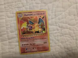 Pokemon Evolutions 2016 Charizard Holo Card 11/108 Rare TCG, Near Mint Condition - Image 1